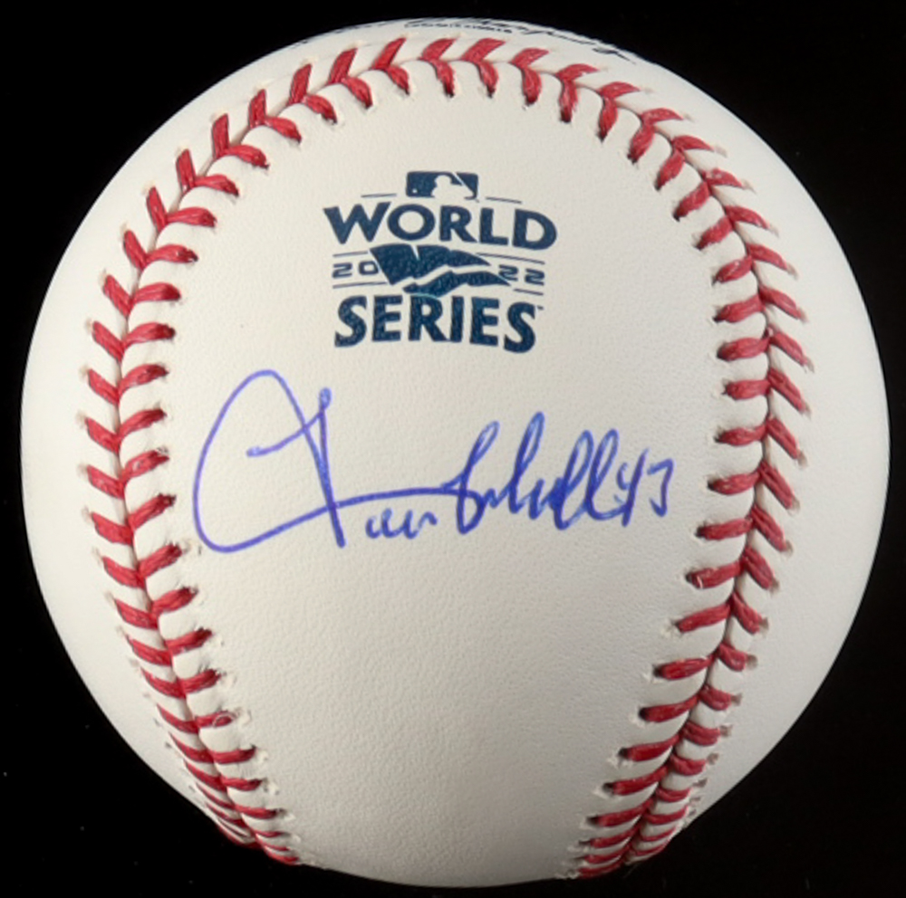 Lance McCullers Jr. Signed 2022 World Series Baseball (Beckett) at PristineAuction.com Lance McCullers Jr. Signed 2022 World Series Baseball (Beckett) at PristineAuction.com