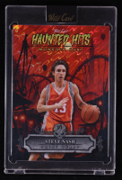 Steve Nash 2025 Wild Card Haunted Hits Monster Hunt Amusement Park Red Island Foil #HHCASN #1/1 at PristineAuction.com