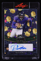Derrick Henry 2025 Leaf Metal Happy Hollidays Autographs Dreidel Prismatic Snowflakes #BADH3 #2/3 at PristineAuction.com