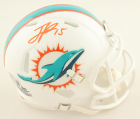 Jaelan Phillips Signed Dolphins Speed Mini Helmet (Beckett) at PristineAuction.com
