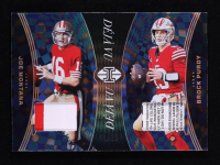 Joe Montana / Brock Purdy 2024 Panini Illusions Deja Vu Jerseys Gold #1 #11/25 at PristineAuction.com