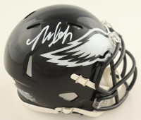 Nolan Smith Signed Eagles Speed Mini Helmet (JSA) at PristineAuction.com