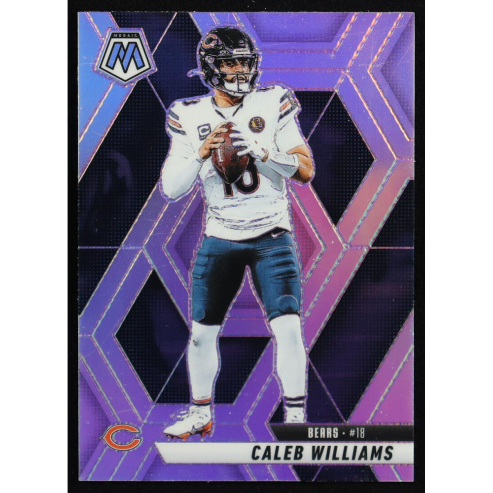 Caleb Williams 2025 Panini Mosaic Silver #22 at PristineAuction.com