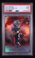 Michael Penix Jr. 2024 Panini Origins Holo Silver #124 #51/75 RC (PSA 9) at PristineAuction.com