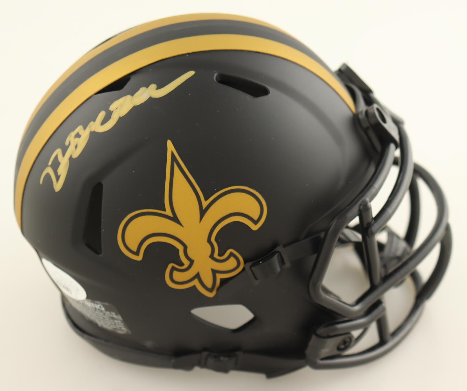 Bryan Bresee Signed Saints Eclipse Alternate Speed Mini Helmet (JSA) at PristineAuction.com Bryan Bresee Signed Saints Eclipse Alternate Speed Mini Helmet (JSA) at PristineAuction.com