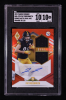 Pat Freiermuth 2021 Panini Phoenix Rookie Premiere Dual Jersey Autographs Orange #17 #035/125 RC (SGC 10 | Auto 10) at PristineAuction.com