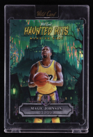 Magic Johnson 2025 Wild Card Haunted Hits Monster Hunt Castle Green Shock #HHCCMJ #1/1 at PristineAuction.com