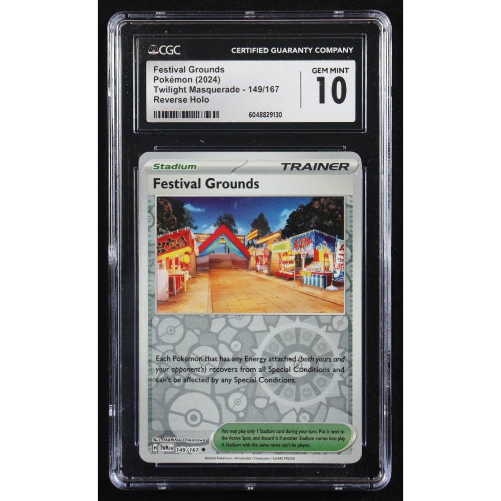 Festival Grounds 2024 Pokemon Twilight Masquerade #149 (CGC 10) at PristineAuction.com