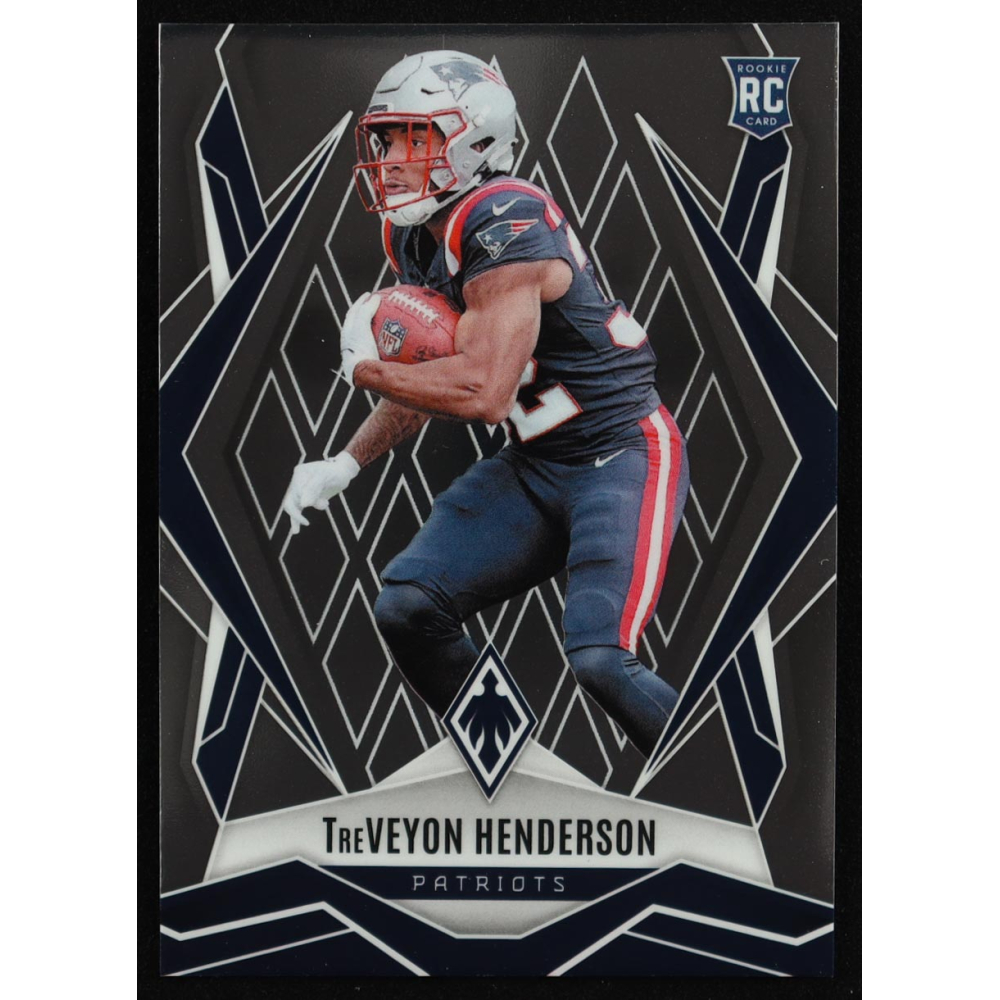 TreVeyon Henderson 2025 Panini Phoenix #187 RC at PristineAuction.com