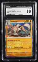 Lycanroc 2025 Pokemon Journey Together #085 (CGC 10) at PristineAuction.com