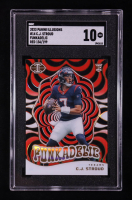 CJ Stroud 2023 Panini Illusions Funkadelic Red #14 #136/199 RC (SGC 10) at PristineAuction.com