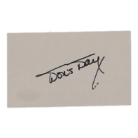 Doris Day Signed Cut (ACOA) at PristineAuction.com