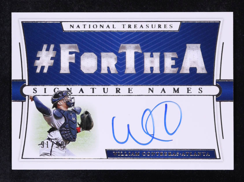 William Contreras 2021 Panini National Treasures Signature Names #1 #91/99 at PristineAuction.com William Contreras 2021 Panini National Treasures Signature Names #1 #91/99 at PristineAuction.com