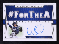 William Contreras 2021 Panini National Treasures Signature Names #1 #91/99 at PristineAuction.com
