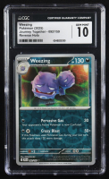 Weezing 2025 Pokemon Journey Together #092 (CGC 10) at PristineAuction.com