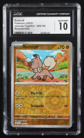 Rockruff 2025 Pokemon Journey Together #084 (CGC 10) at PristineAuction.com