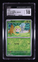 Petilil 2025 Pokemon Journey Together #006 (CGC 10) at PristineAuction.com