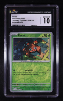 Paras 2025 Pokemon Journey Together #004 (CGC 10) at PristineAuction.com