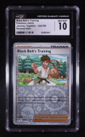 Black Belt's Training 2025 Pokemon Journey Together #144 (CGC 10) at PristineAuction.com