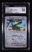 Tropius 2025 Pokemon Journey Together #123 (CGC 10) at PristineAuction.com