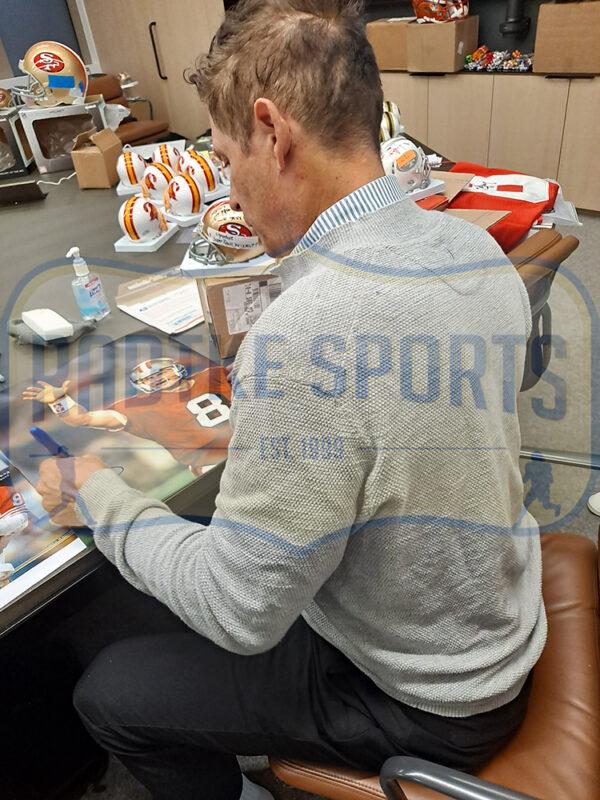 Steve Young Signed 49ers Custom Framed Photo (Radtke) at PristineAuction.com Steve Young Signed 49ers Custom Framed Photo (Radtke) at PristineAuction.com
