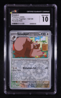 Greedent 2025 Pokemon Journey Together #132 (CGC 10) at PristineAuction.com