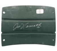 Joe Namath Signed Shea Stadium Stadium Seatback (Beckett) at PristineAuction.com