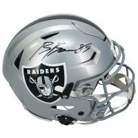Brock Bowers Signed Raiders Full-Size Authentic On-Field Speedflex Helmet (Beckett) at PristineAuction.com