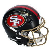 Frank Gore Signed 49ers Full-Size Authentic On-Field Rivalries Alternate Speedflex Helmet (Beckett) at PristineAuction.com