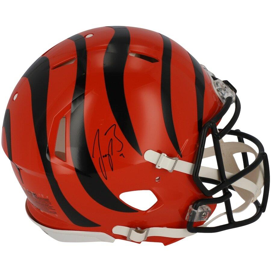 Joe Burrow Signed Bengals Full-Size Authentic On-Field Speed Helmet (Fanatics) at PristineAuction.com Joe Burrow Signed Bengals Full-Size Authentic On-Field Speed Helmet (Fanatics) at PristineAuction.com