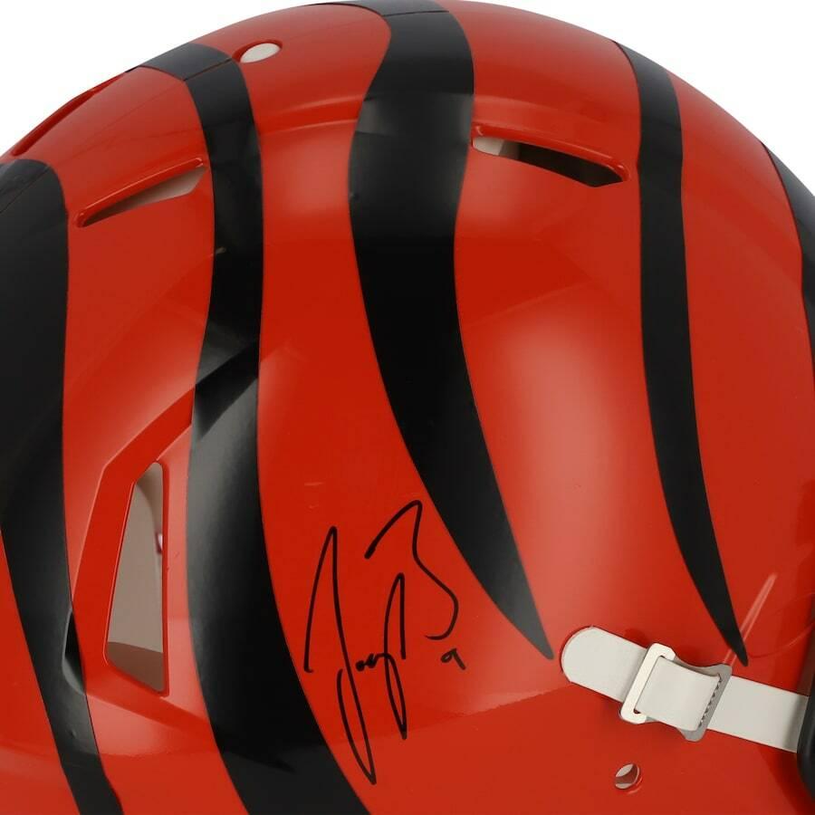Joe Burrow Signed Bengals Full-Size Authentic On-Field Speed Helmet (Fanatics) at PristineAuction.com Joe Burrow Signed Bengals Full-Size Authentic On-Field Speed Helmet (Fanatics) at PristineAuction.com