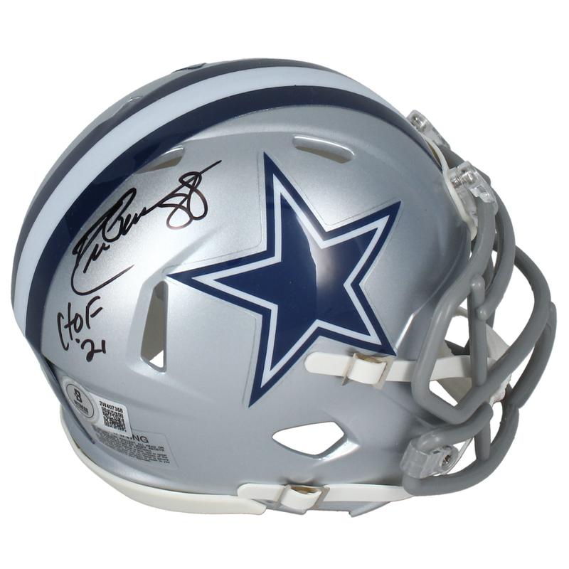 Drew Pearson Signed Cowboys Speed Mini Helmet Inscribed "HOF '21" (Beckett) at PristineAuction.com Drew Pearson Signed Cowboys Speed Mini Helmet Inscribed "HOF '21" (Beckett) at PristineAuction.com