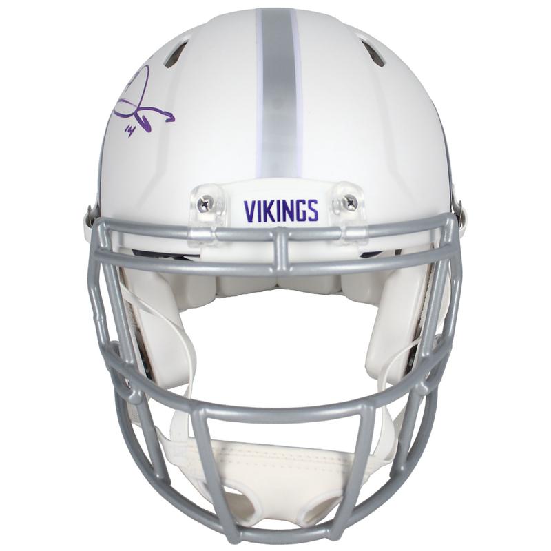 Sam Darnold Signed Vikings Full-Size Authentic On-Field Alternate Speed Helmet (Fanatics) at PristineAuction.com Sam Darnold Signed Vikings Full-Size Authentic On-Field Alternate Speed Helmet (Fanatics) at PristineAuction.com