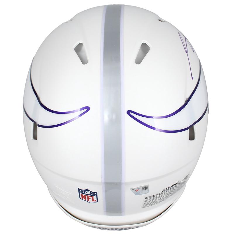 Sam Darnold Signed Vikings Full-Size Authentic On-Field Alternate Speed Helmet (Fanatics) at PristineAuction.com Sam Darnold Signed Vikings Full-Size Authentic On-Field Alternate Speed Helmet (Fanatics) at PristineAuction.com