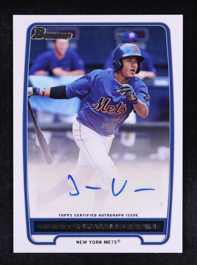 Jordany Valdespin 2012 Bowman Prospect Autographs #JV RC at PristineAuction.com Jordany Valdespin 2012 Bowman Prospect Autographs #JV RC at PristineAuction.com