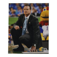 Bill Self Signed Kansas Jayhawks 8x10 Photo (Beckett) at PristineAuction.com
