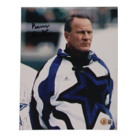 Barry Switzer Signed Oklahoma Sooners 8x10 Photo (Beckett) at PristineAuction.com