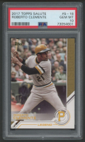 Roberto Clemente 2017 Topps Salute #S18 (PSA 10) at PristineAuction.com