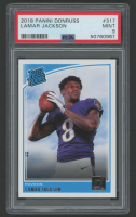 Lamar Jackson 2018 Donruss RR #317 RC (PSA 9) at PristineAuction.com