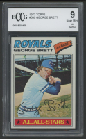 George Brett 1977 Topps #580 (BCCG 9) at PristineAuction.com