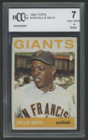 Willie Mays 1964 Topps #150 (BCCG 7) at PristineAuction.com