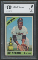 Joe Morgan 1966 Topps #195 (BCCG 8) at PristineAuction.com