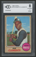 Roberto Clemente 1968 Topps #150 (BCCG 8) at PristineAuction.com