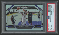 LeBron James 2022 Panini Prizm Silver Prizm Widescreen #2 (PSA 10) at PristineAuction.com