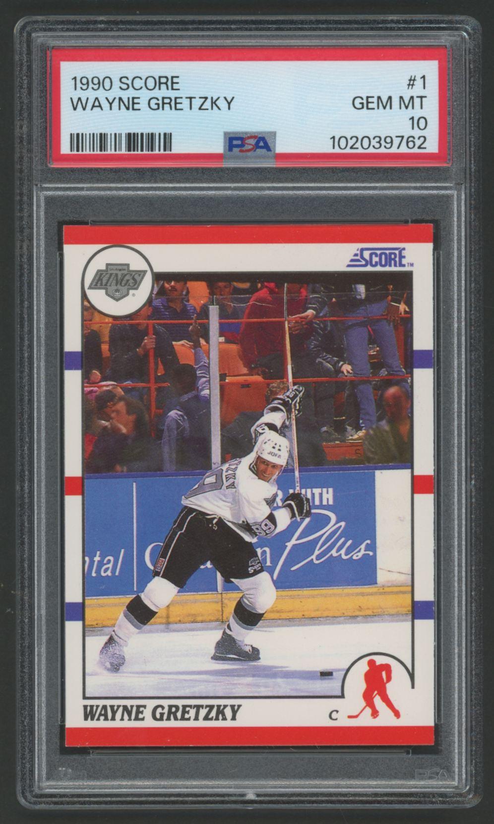 Wayne Gretzky 1990-91 Score #1 (PSA 10) at PristineAuction.com Wayne Gretzky 1990-91 Score #1 (PSA 10) at PristineAuction.com