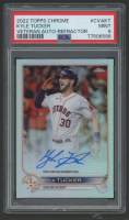 Kyle Tucker 2022 Topps Chrome Veteran Autographs Refractors #CVAKT #11/499 (PSA 9) at PristineAuction.com