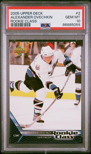 Alexander Ovechkin 2005 Upper Deck Rookie Class #2 (PSA 10) at PristineAuction.com Alexander Ovechkin 2005 Upper Deck Rookie Class #2 (PSA 10) at PristineAuction.com