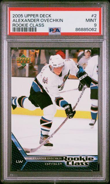 Alexander Ovechkin 2005 Upper Deck Rookie Class #2 (PSA 9) at PristineAuction.com Alexander Ovechkin 2005 Upper Deck Rookie Class #2 (PSA 9) at PristineAuction.com