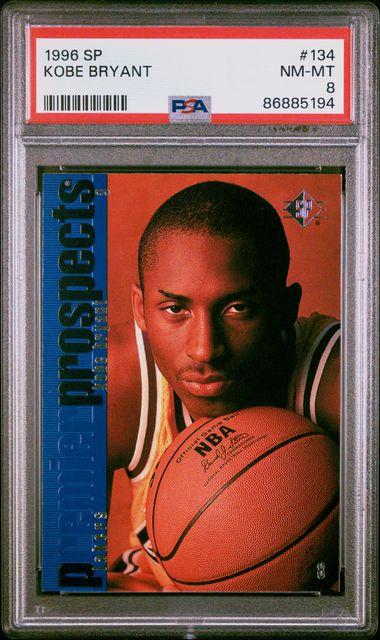 Kobe Bryant 1996 SP #134 (PSA 8) at PristineAuction.com Kobe Bryant 1996 SP #134 (PSA 8) at PristineAuction.com