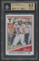 Patrick Mahomes II 2017 Classics #274 RC (BGS 9.5) at PristineAuction.com